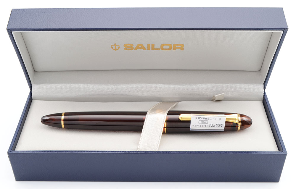 Sailor Wancher 1911L Profit 21 Fountain Pen - Mocha Brown w Gold